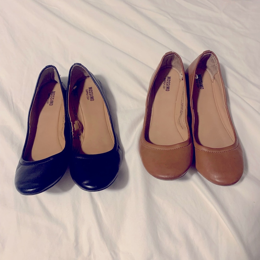 Mossimo Flats 6.5 Black and Brown
